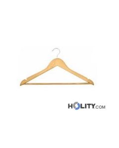 Confezione 100 grucce in legno h3160