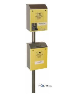 Eco-friendly dog waste dispenser and container h140199