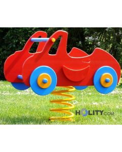 Car spring rider for public spaces h27104