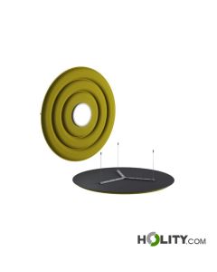 Sound-absorbing panel with lamp h1033_03