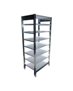 Carrello porta formaggi in acciaio inox h1051_01