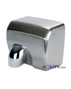 asciugamani elettrico antivandalo automatico orientabile h11002 acciaio inox