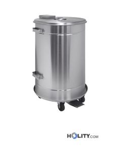 Dustbin liquid-tight stainless steel h11102