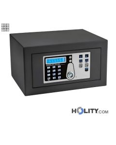 Cassaforte elettronica per hotel con display retroilluminato h12926