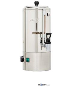 Cioccolatiera a bagnomaria in acciaio inox da 5 litri h14102