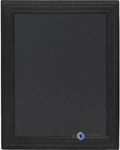 Lavagna da parete in legno colore nero h14833
