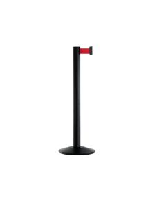 aluminum-barrier-post-with-belt-h16206