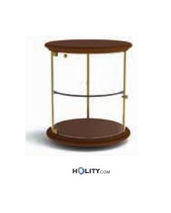 Portatorte in legno 2 piani h16936