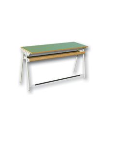double-desk-with-wooden-under-shelf-h172_73