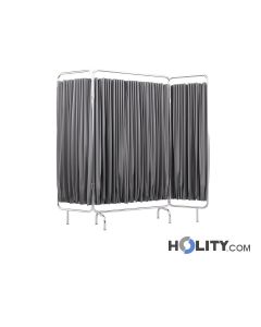 hospital-privacy-screen-with-plastic-curtains-h18-31