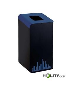 Waste recycling bin capacity 80 Liters h20_203