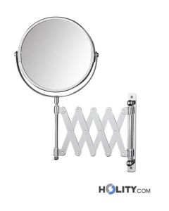 Specchio cosmetico estensibile per camere hotel h218100