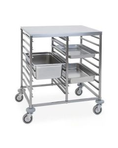 Carrello portateglie in acciaio inox 16 teglie GN1/1  h2200106
