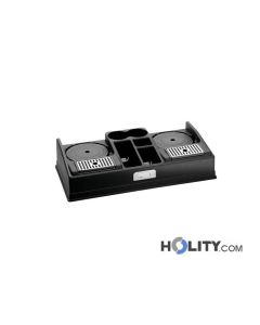 Set vassoio cortesia in plastica h22058
