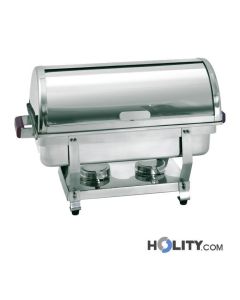 Chafing dish with Roll Top lid h22061