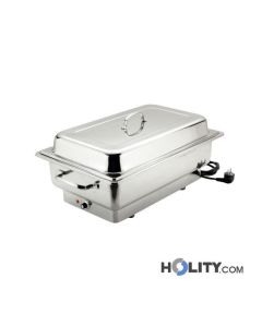 Electric chafing dish for GN 1/1 trays h22063