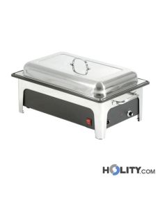 Electric steel and plastic chafing dish h22066