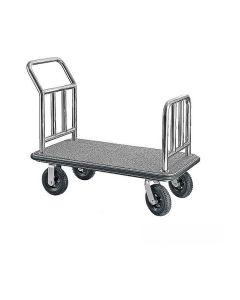 Carrello in acciaio inox portabagagli h24239