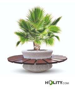 bench-with-circular-planter-for-urban-furniture-h31938