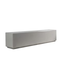 White urban street furniture bench h338_47