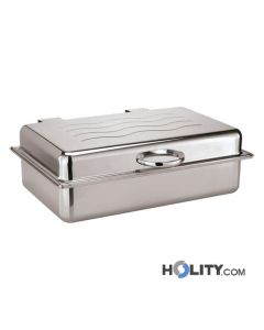 Professional rectangular chafing dish h34802