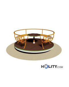 Giostra girevole per parco giochi h350_110