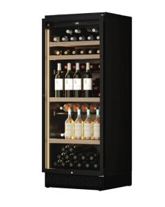 Wine cellar with glass door 98 bottles h4104