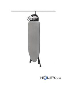 Asse da stiro pieghevole per hotel con ferro a secco Northmace h41418