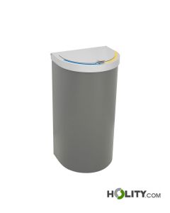 Recycling bin with lid h424_59