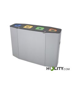 4-compartment recycling bin h424_98