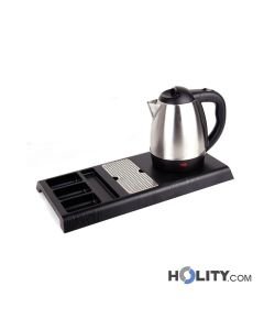 Set vassoio cortesia con bollitore da 1,2 litri h43828