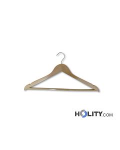 Confezione da 100 grucce in legno per hotel h43838