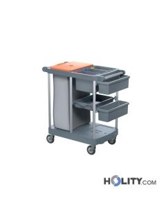 Cleaning trolley with 7 lt buckets h489_21