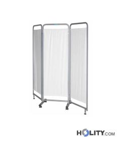 medical-screen-with-plastic-curtains-and-wheels-h559-06
