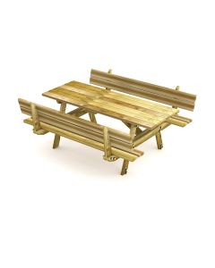 Tavolo con panche per pic nic in legno h575_39
