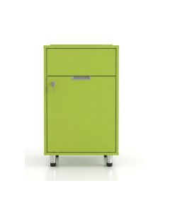 Pattumiera con scodo per liquidi per fast food h684_146