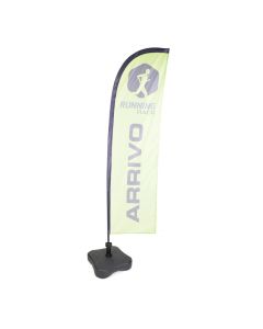 Wing advertising flag with fillable base h738_181