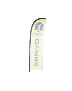 Wing advertising flag with print included h738_182
