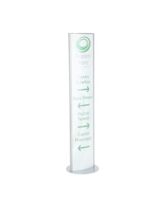 Outdoor totem floor mounting h738_200
