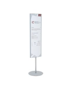 Advertising totem with aluminum profiles h738_201