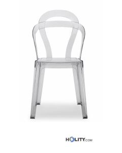 sedia-in-policarbonato-h7410-trasparente-arancio