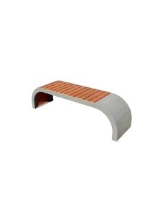 Urban street furniture bench without backrest h763_32