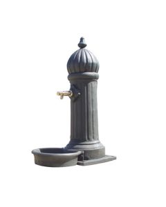 Fontana in ghisa per parchi pubblici con rubinetto h763_34