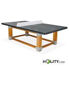 Outdoor table tennis table wooden base h832_01