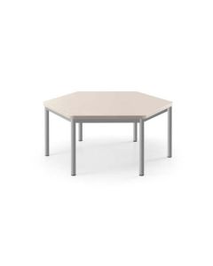 Tavolo esagonale con piano in melaminico h848_34