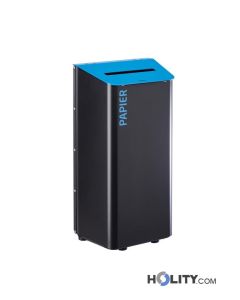 Recycling waste bin h8659