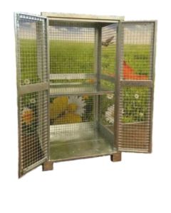 painted-steel-gas-cylinder-container-with-shelf-h883-54