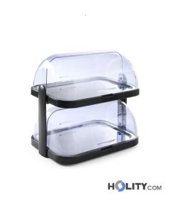 Double tray refrigerated display case h887_50