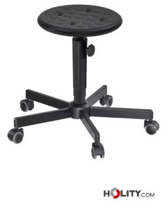 polyurethane-foam-stool-with-wheels-h891_13