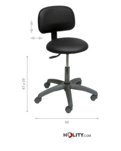 round-swivel-medical-stool-with-backrest-h904-03